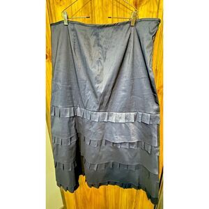 KM Collection by‎ Milla Bell Women's Purple Formal Maxi Skirt Zipper Size 20